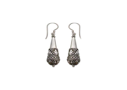 Rhodium Plated | Chandelier Earrings